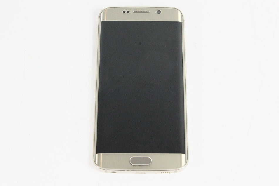 SAMSUNG　docomo版 GALAXY S6 edge SC-04G Gold platinum「ゴールド」 白ロム　【中古品】