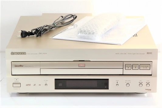 パイオニア DVL-909 DVD/LDコンパチブルプレーヤー (ゴールド)　【中古品】