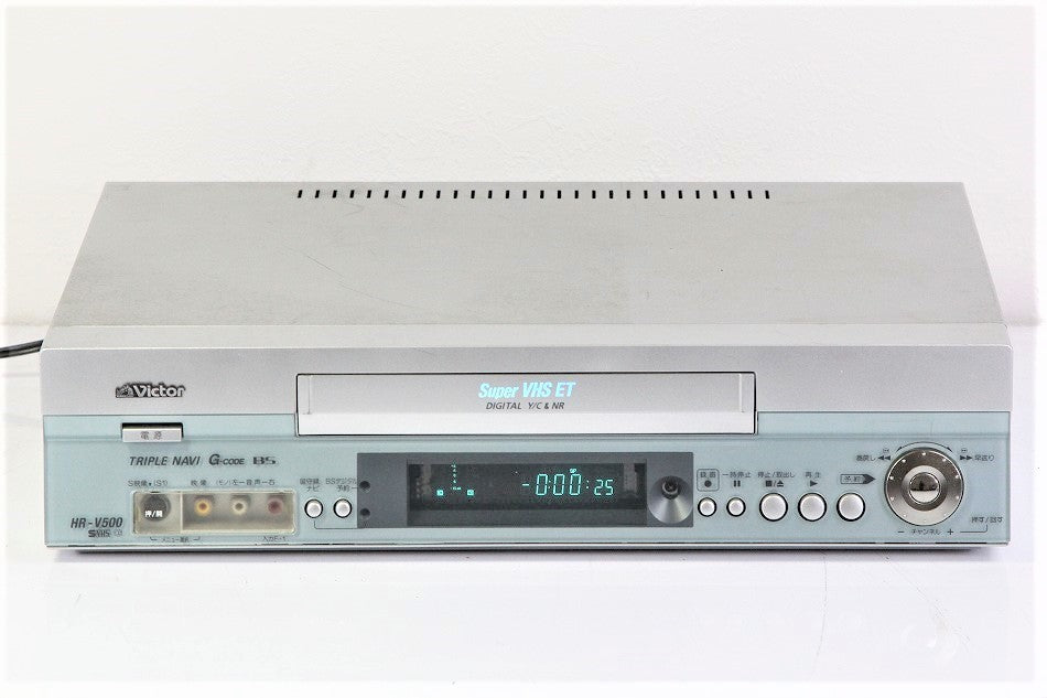 Victor HR-V500　S-VHS　ビデオカセットレコーダー  【中古品】