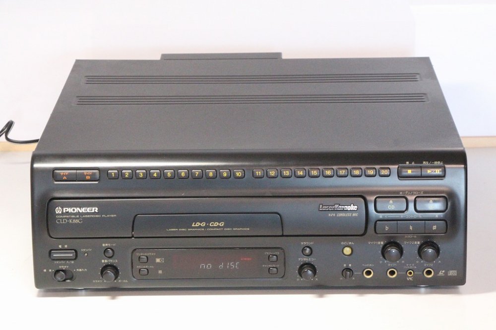 Pioneer パイオニア CLD-K88G CD/LDプレーヤー カラオケ対応 【中古整備品】