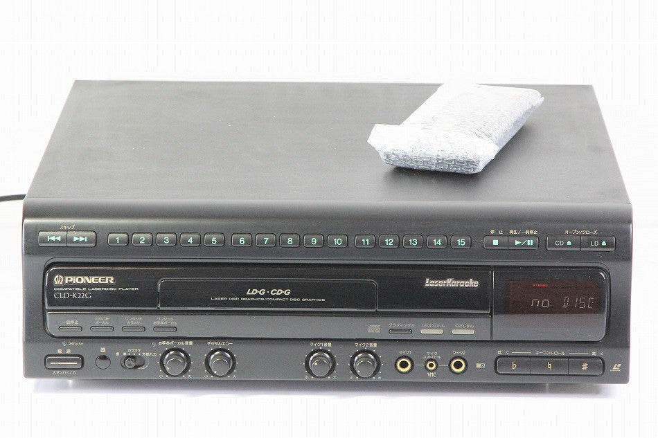 Pioneer パイオニア CLD-K22G CD/LDプレーヤー カラオケ対応　【中古品】
