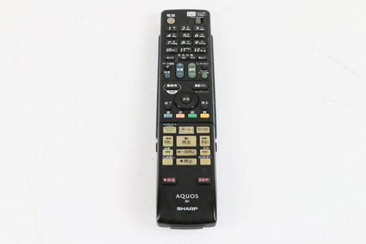 シャープ BDリモコン GA855PA　【中古品】
