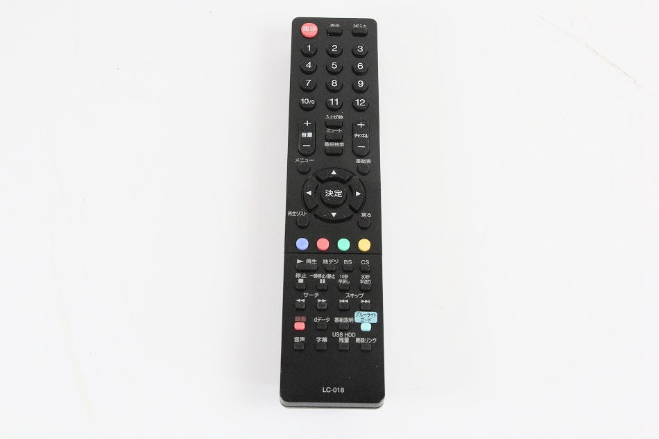ORION オリオン LC-018 オリオン純正液晶テレビリモコン　【中古品】