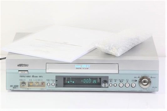 Victor HR-V500　S-VHS　ビデオカセットレコーダー  【中古品】