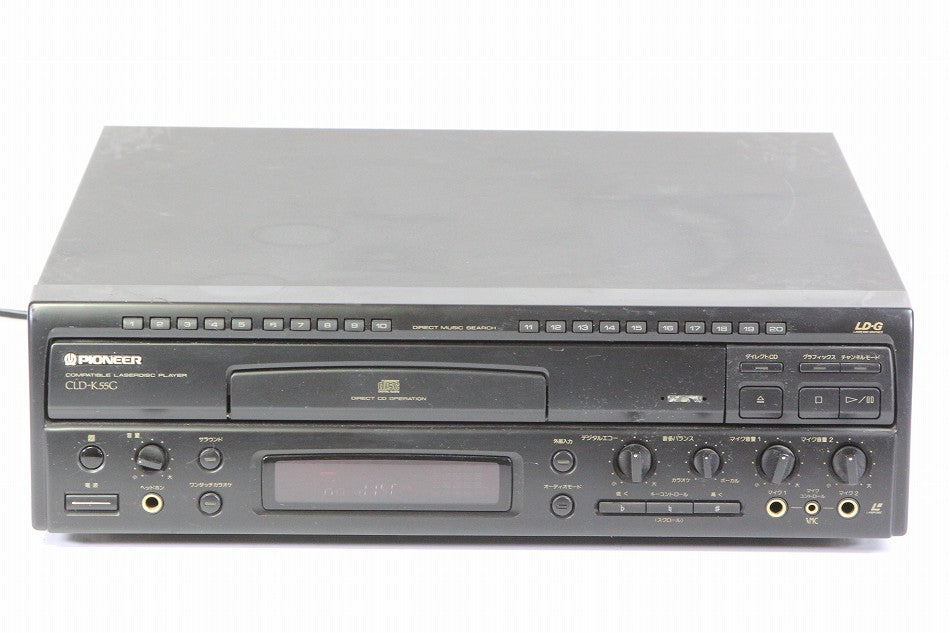 Pioneer パイオニア CLD-K55G CD/LDプレーヤー カラオケ対応　【中古品】
