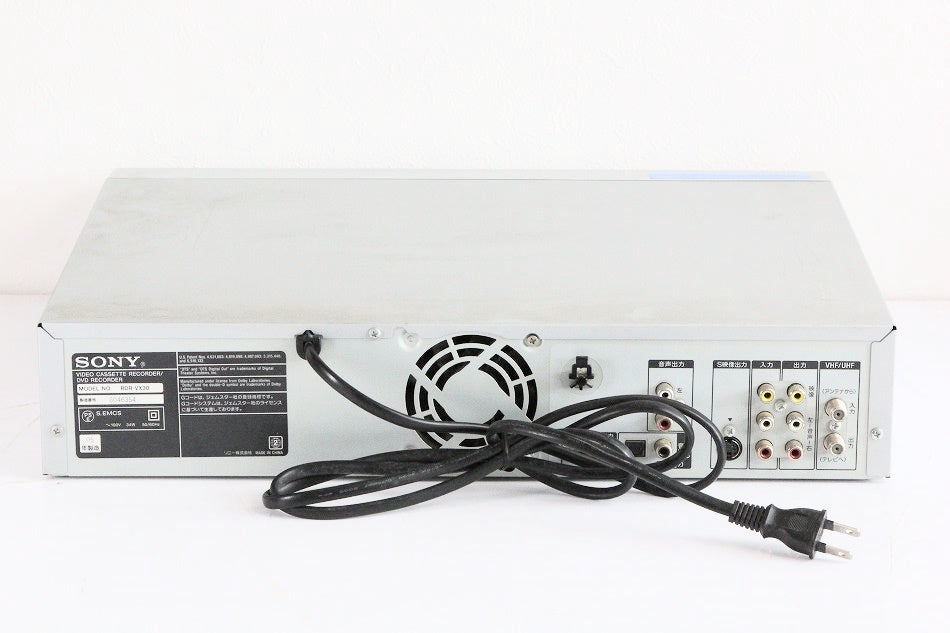 SONY スゴ録 RDR-VX30 VHSビデオ一体型DVDレコーダー 【中古品】