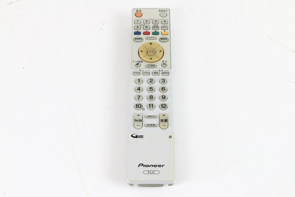 パイオニア Pioneer プラズマテレビリモコン AXD1530　【中古品】