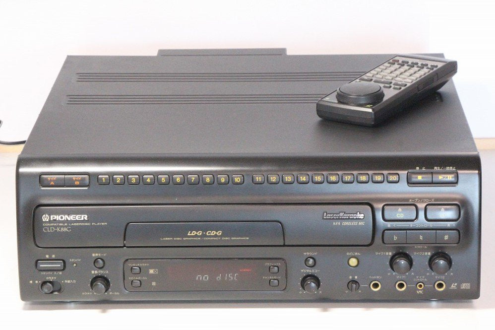 Pioneer パイオニア CLD-K88G CD/LDプレーヤー カラオケ対応 【中古整備品】