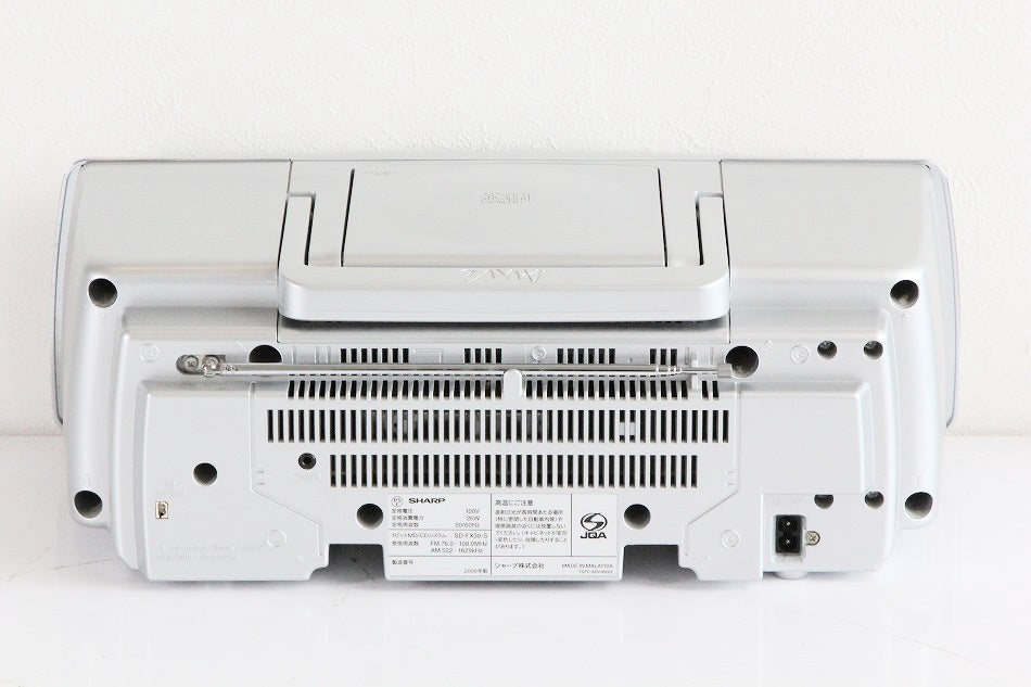 SHARP 1ビットMD/CDシステム SD-FX30-S　【中古品】