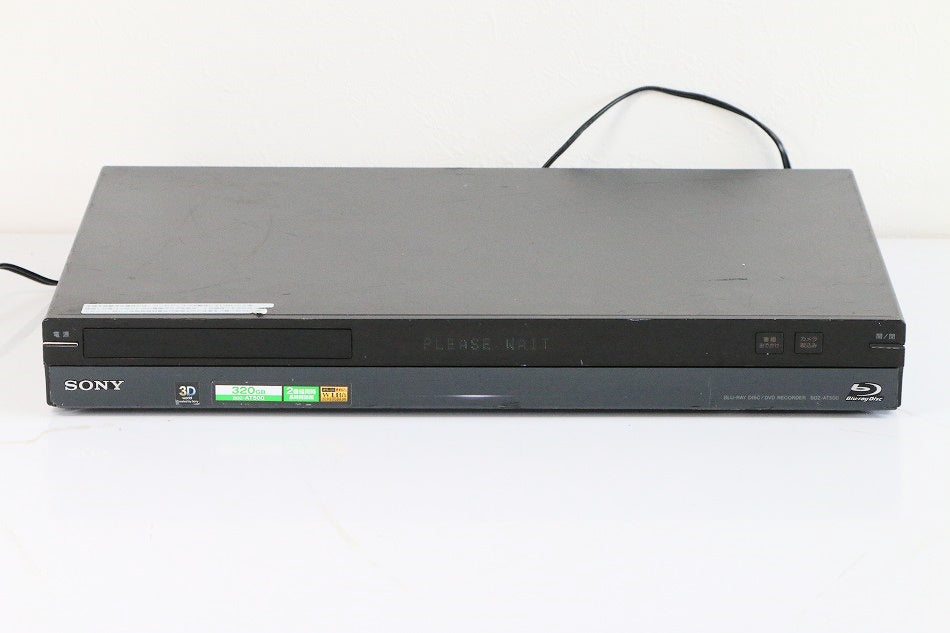 SONY 320GB 2チューナー ブルーレイレコーダー BDZ-AT500　【中古品】