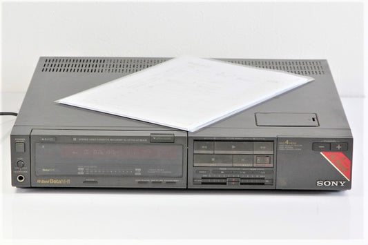 SONY SL-HF705 Hi-Band & Beta hi-fi ビデオデッキ 1986年製 【中古整備品】