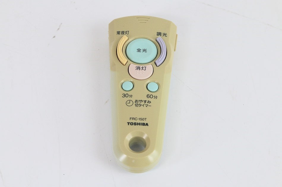 東芝 照明用リモコン FRC-150T　【中古品】