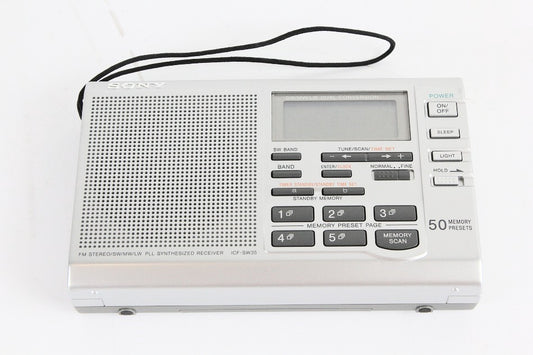 SONY ICF-SW35 FMラジオ　【中古品】