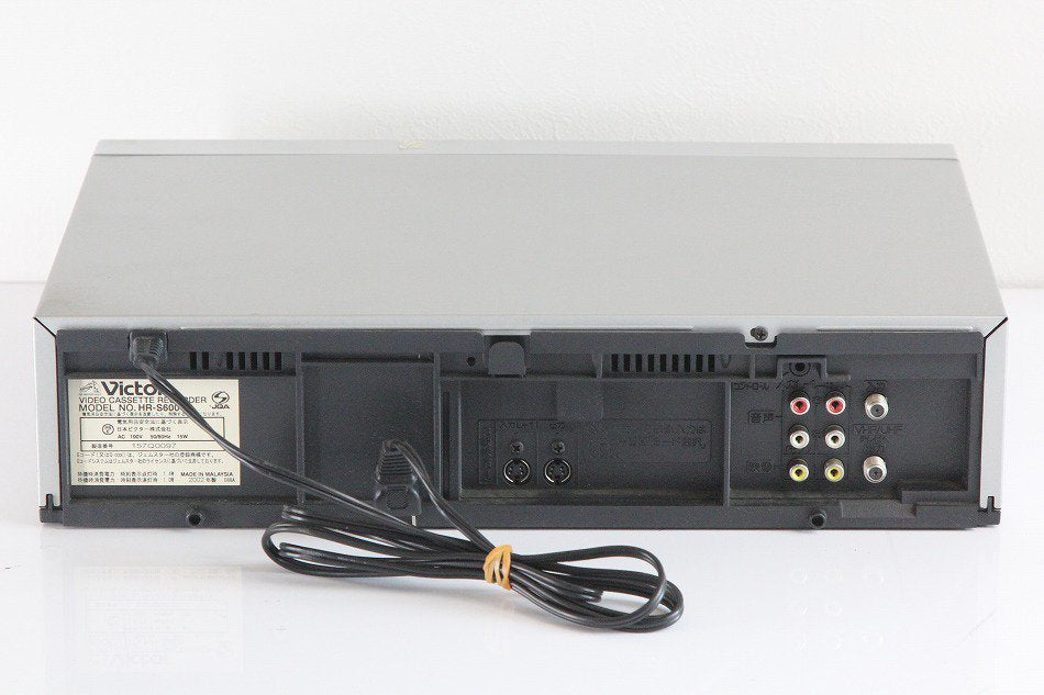 Victor HR-S600 S-VHS　ビデオデッキ 【中古品】