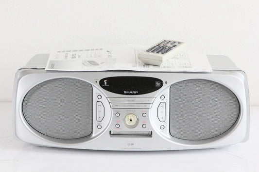 SHARP 1ビットMD/CDシステム SD-FX30-S　【中古品】