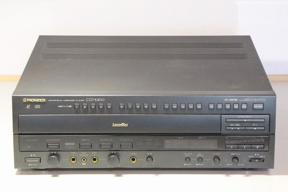 Pioneer パイオニア CLD-K800 CD/LDプレイヤー カラオケ対応　【中古整備品】