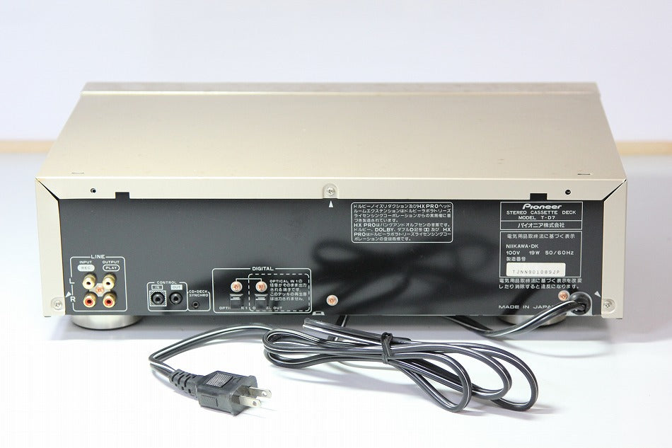 PIONEER パイオニア T-D7 3ヘッド カセットデッキPioneer