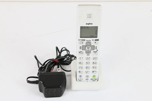 三洋電機 増設用専用子機 (クリーミーホワイト) TEL-SDJ8(W)　【中古品】