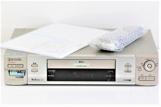 Panasinic (パナソニック) BSチューナー内蔵 S-VHSビデオデッキ NV-SVB10　【中古品】