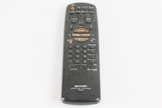 シャープ ビデオリモコン VC-HF430 G0060AJ　【中古品】