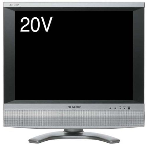 シャープ AQUOS LC-20S4-S 液晶テレビ(シルバー)　【中古品】