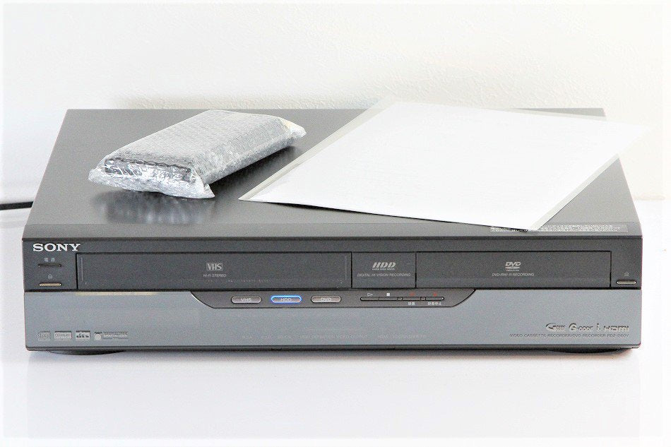 SONY スゴ録 地上・BS・110度CSデジタル搭載VHS一体型レコーダー 250GB RDZ-D60V【中古品】
