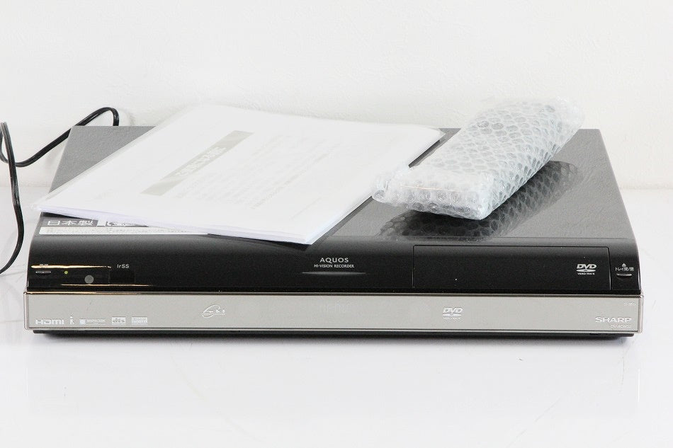 SHARP　シャープ　DV-ACW52　ハイビジョンレコーダー　（HDD/DVDレコーダー）　HDD:250GB　AQUOS　アクオス　【中古品】