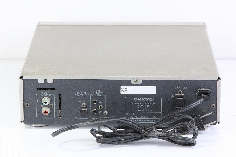 ONKYO オンキョー INTEC275 C-711M CDプレイヤー　【中古品】