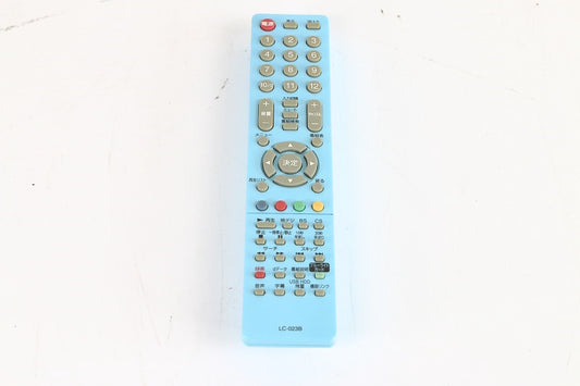 ORION/オリオン LC-023B（水色）　 オリオン純正テレビリモコン　【中古品】