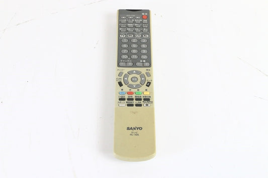 三洋電機 テレビリモコン RC-495　【中古品】