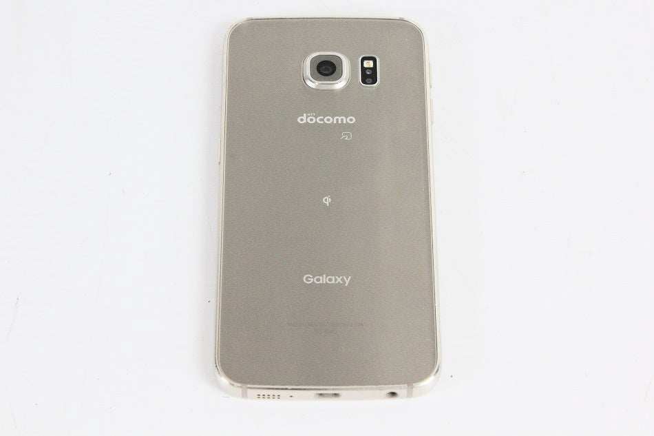 SAMSUNG　docomo版 GALAXY S6 edge SC-04G Gold platinum「ゴールド」 白ロム　【中古品】