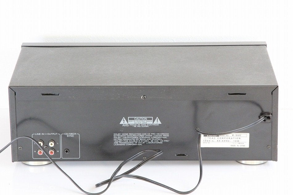 TEAC カセットデッキ R-565　【中古整備品】