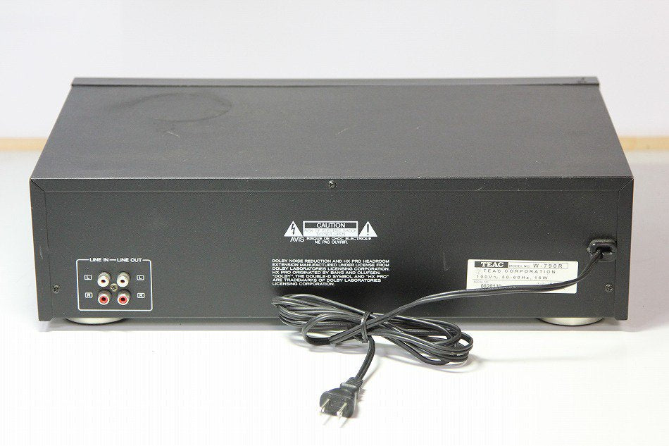TEAC カセットデッキ W-790R　【中古品】