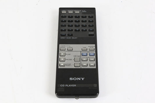 SONY　RM-D502　CDP-502ES,CDP-552ESD,CDP-553ESD　付属リモコン　【中古品】
