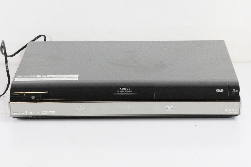 シャープSHARP AQUOS 2007年製 ハイビジョンレコーダー DV-ACW72