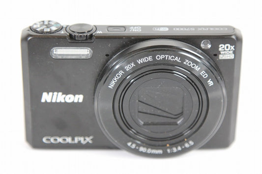 Nikon デジタルカメラ COOLPIX S7000 ブラック S7000BK　【中古品】