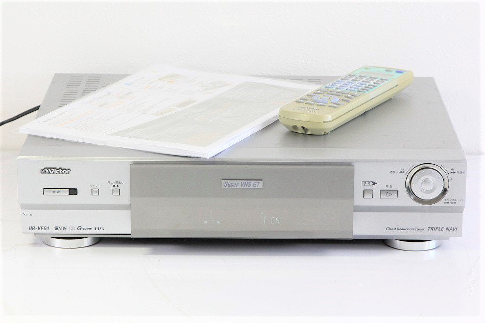 Victor HR-VFG1 S-VHS デッキ 　【中古品】