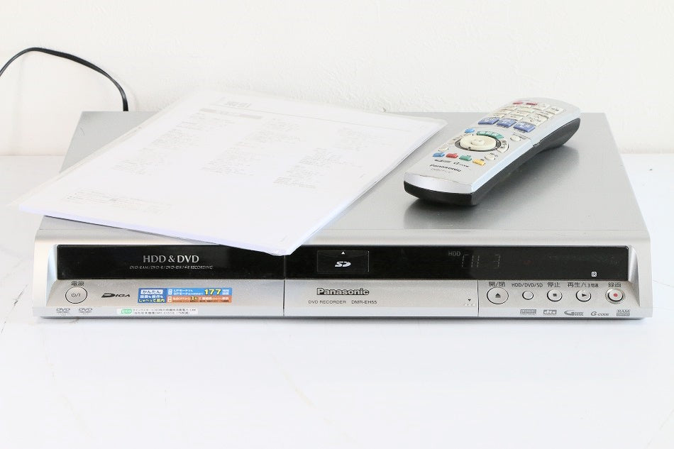 Panasonic DIGA DMR-EH55 DVD/HDDレコーダー　【中古品】