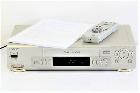 SONY BSチューナー内蔵 VHSハイファイビデオデッキ SLV-R550　【中古整備品】
