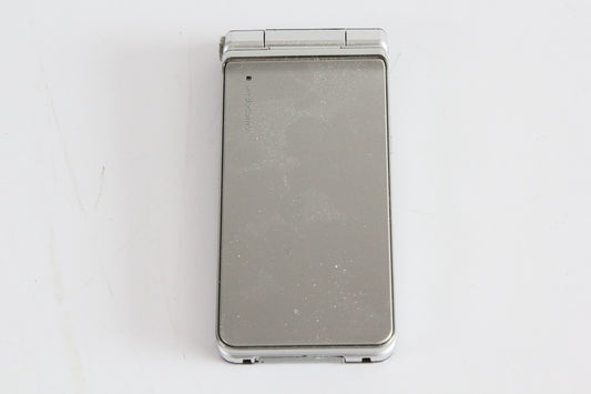 PANASONIC docomo SMART series P-01C Metal Silver　【中古品】