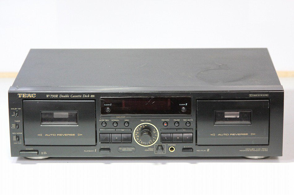 TEAC カセットデッキ W-790R　【中古品】