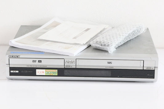 SONY スゴ録 RDR-VX30 VHSビデオ一体型DVDレコーダー 【中古品】