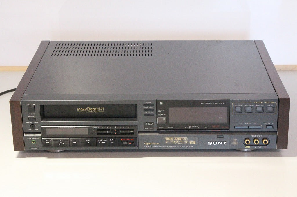 SONY SL-HF85D Hi-Band & Beta hi-fi ベータデッキ  【中古整備品】