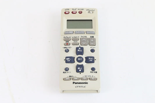 パナソニック ビデオリモコン EUR7906KBO　【中古品】