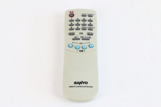 サンヨー オーディオリモコン RB-DA81　【中古品】