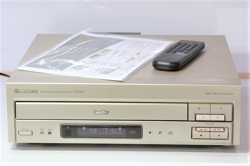 Pioneer CD/LDプレーヤー CLD-R5　【中古整備品】