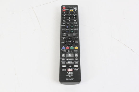 シャープ ブルーレイリモコン GB212PA 【中古品】
