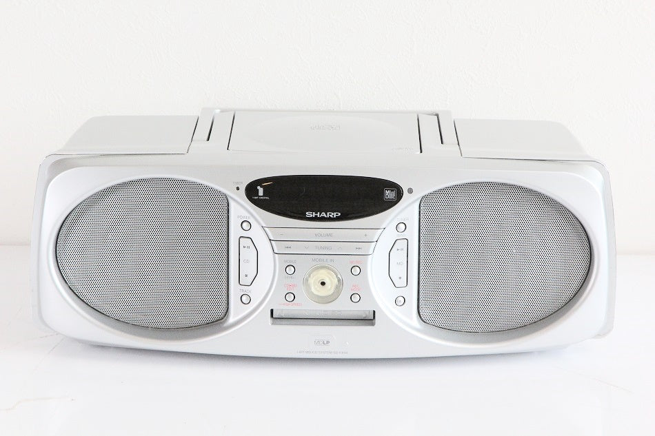 SHARP 1ビットMD/CDシステム SD-FX30-S　【中古品】