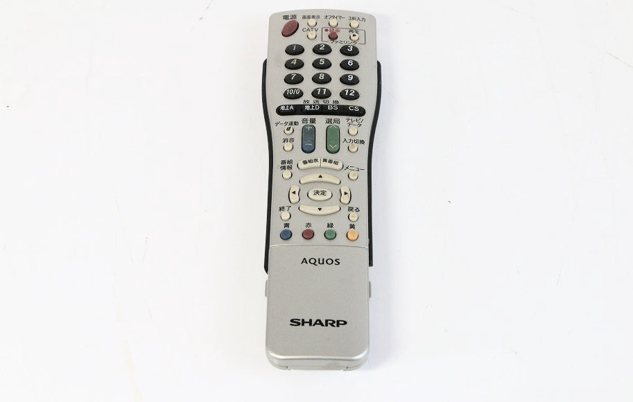 シャープ テレビリモコン GA716WJSA　【中古品】