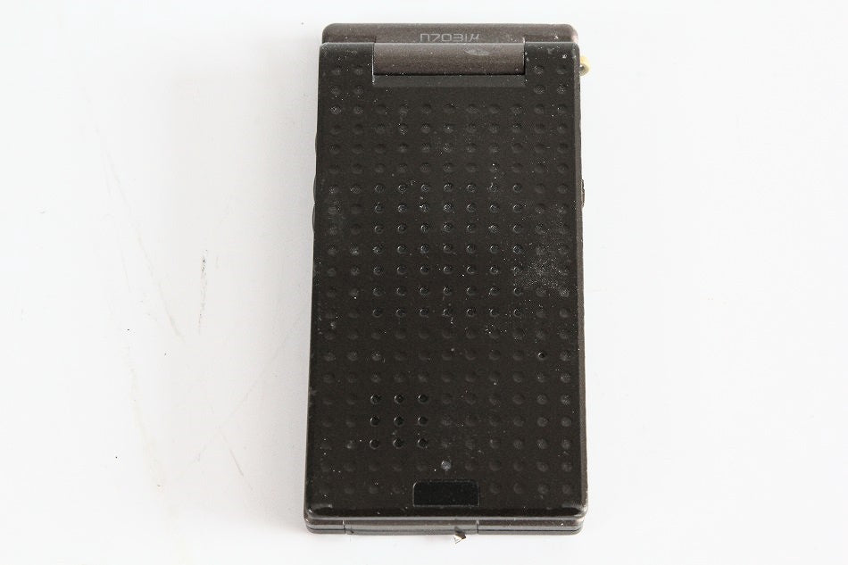 NEC FOMA N703iμ ブラウン　【中古品】